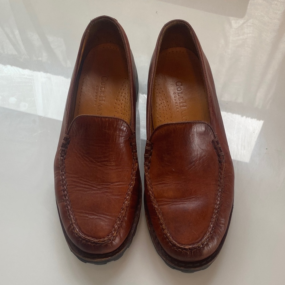 Cole Haan Brown Leather loafer 👞